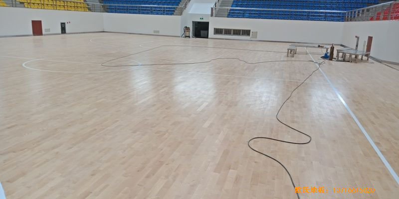 山東濟(jì)南歷城區(qū)小學(xué)運(yùn)動(dòng)地板鋪裝案例
