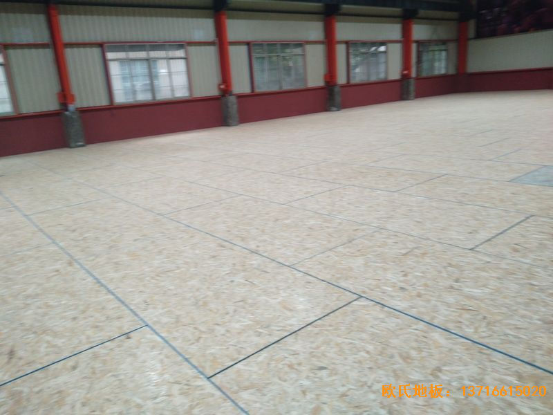 湖南長沙雨花區(qū)78號球館體育地板安裝案例
