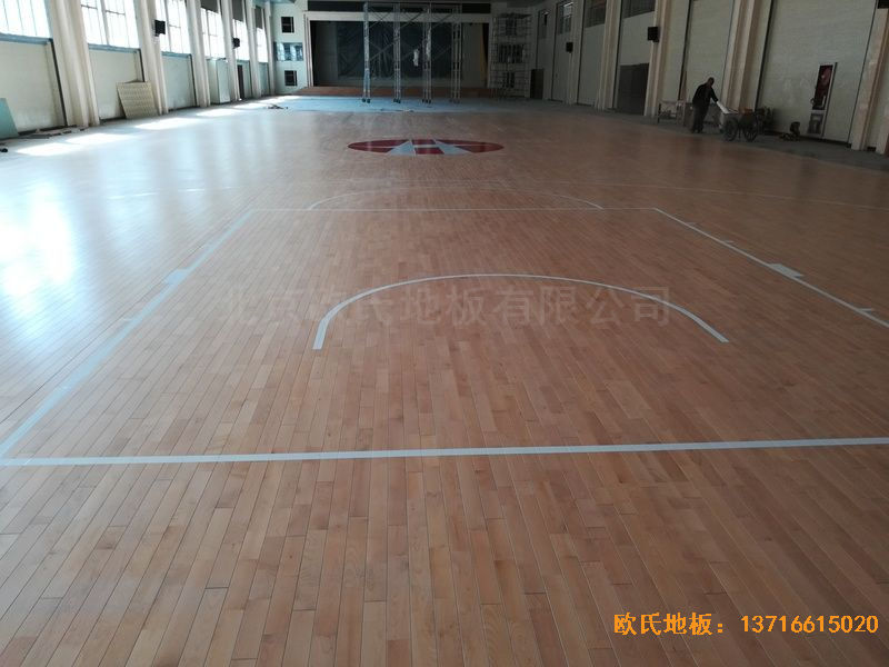 陜西榆林神木何家塔煤礦運(yùn)動(dòng)木地板鋪設(shè)案例