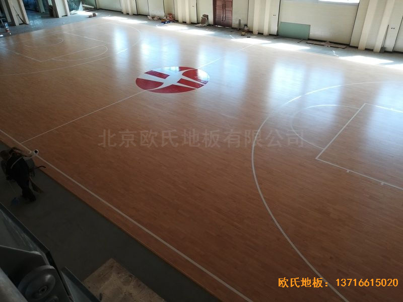 陜西榆林神木何家塔煤礦運(yùn)動(dòng)木地板鋪設(shè)案例