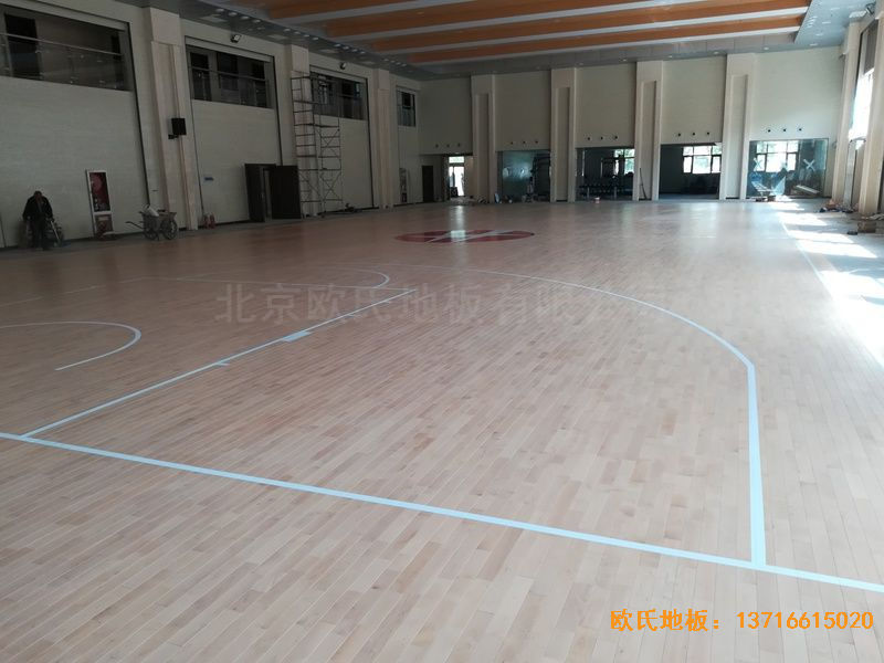 陜西榆林神木何家塔煤礦運(yùn)動(dòng)木地板鋪設(shè)案例