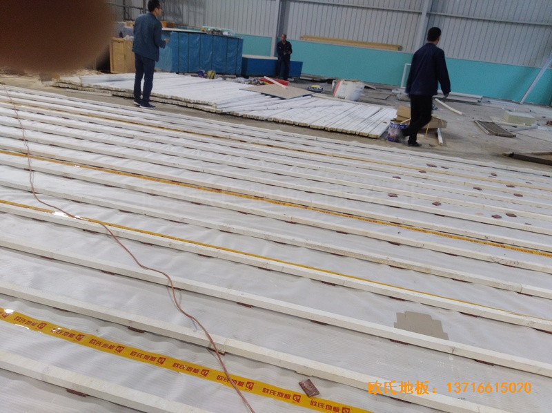 江西運(yùn)動(dòng)地板鋪設(shè)案例1