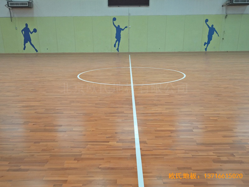 陽煤集團三礦球館運動地板鋪設(shè)案例3