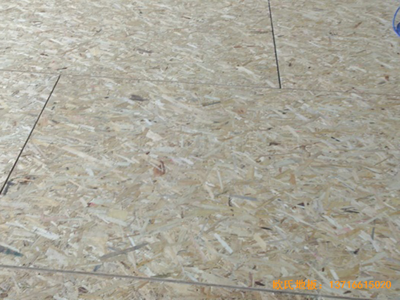 南京江寧區(qū)籃球俱樂部體育地板施工案例2