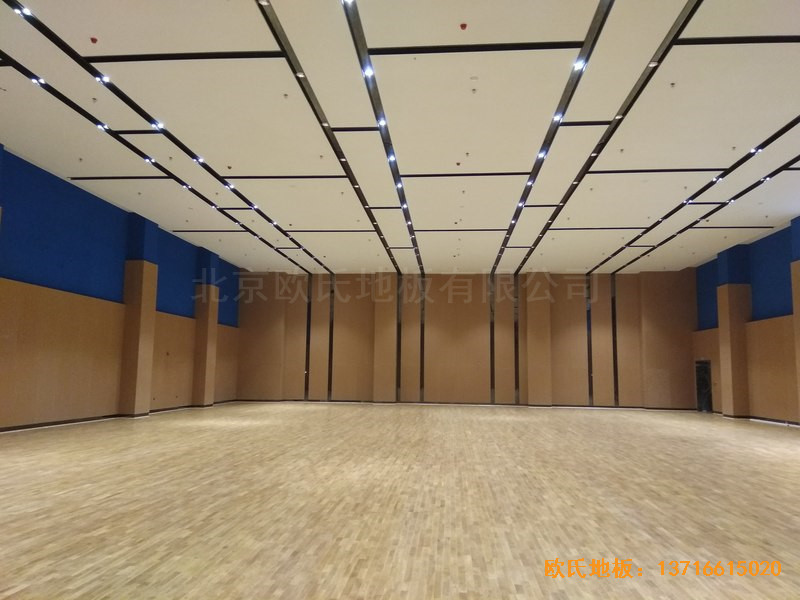 山東臨沂掌舵會(huì)所運(yùn)動(dòng)館運(yùn)動(dòng)地板鋪設(shè)案例5