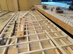 河北廊坊益田同文學(xué)校舞臺(tái)運(yùn)動(dòng)地板鋪裝案例