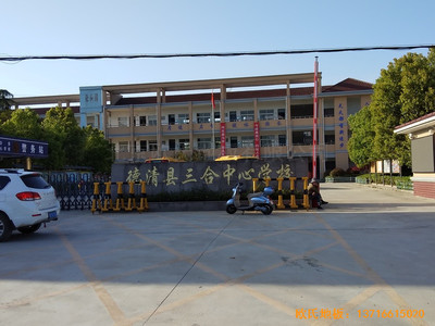 浙江德清縣三合體藝館運(yùn)動(dòng)木地板安裝案例