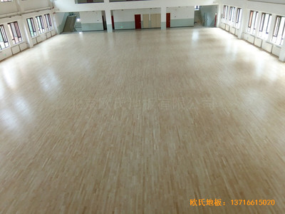 北京趙全營鎮(zhèn)天順小學體育館運動地板鋪設(shè)案例