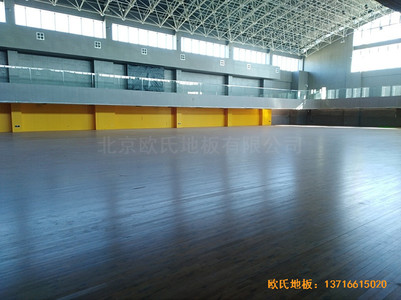 北大附屬益田實驗學校體育館運動地板安裝案例