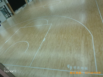 上海江楊南路485號攻守道場運動地板安裝案例