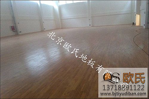 成都萬圣小學運動木地板鋪裝案例