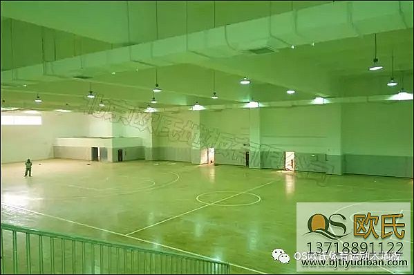 運動木地板--四川攀枝花某學校成功案例
