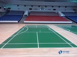 一般運(yùn)動(dòng)籃球木地板施工