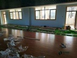 國產籃球館地板安裝公司