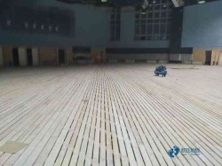 一般籃球運動木地板施工方案