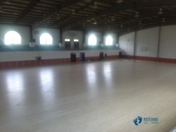 普通運(yùn)動(dòng)場木地板施工流程