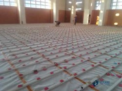 柞木運(yùn)動(dòng)籃球地板安裝公司