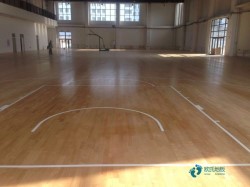 中等運(yùn)動(dòng)場(chǎng)館地板施工