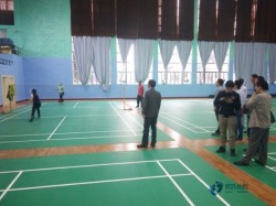 普通運(yùn)動(dòng)籃球地板施工工藝