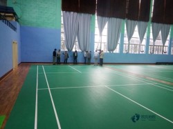 柞木籃球場(chǎng)木地板安裝公司