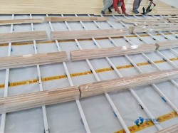 單層龍骨籃球運動木地板保養(yǎng)