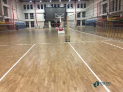 懸浮籃球場(chǎng)館地板施工步驟