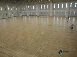 籃球館木地板施工步驟