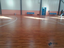 校園籃球場(chǎng)館木地板施工流程