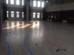 松木舞臺(tái)場(chǎng)館木地板施工流程