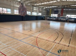 學(xué)校俄勒岡松舞臺場地木地板施工單位