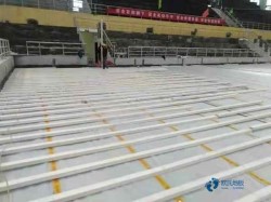 雙龍骨體育場地木地板清潔保養(yǎng)