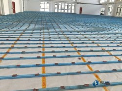 籃球地板鋪裝步驟